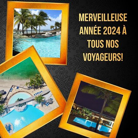 Vue Mer & Acces Direct A La Plage Avec Magnifique Piscine Surveillee Par Un Maitre Nageur Saint-Francois  Εξωτερικό φωτογραφία